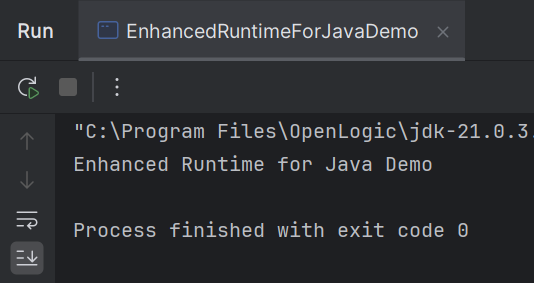 Enhanced Runtime for Java
